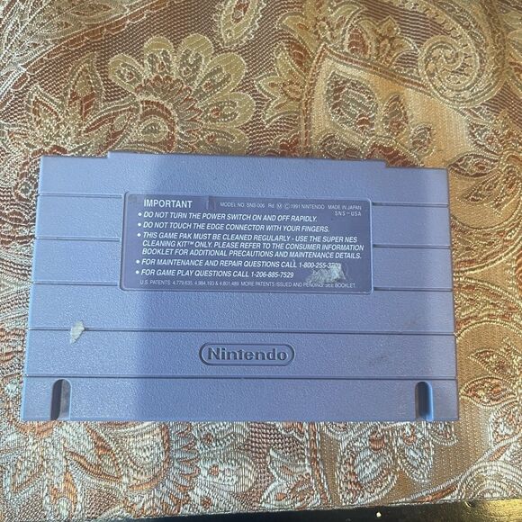 Super Ghouls n Ghosts SuperNintendo Game - Picture 3 of 7